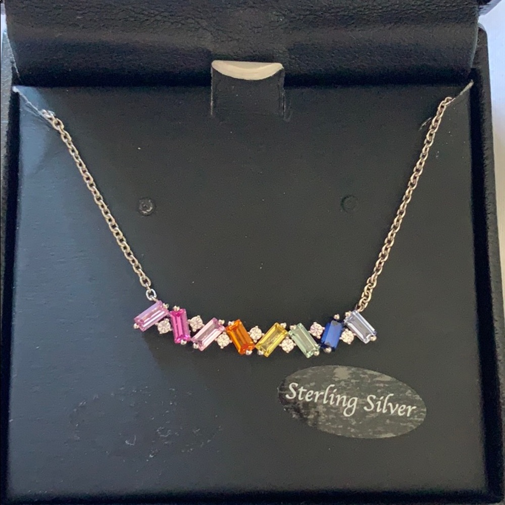 Gemstone necklace